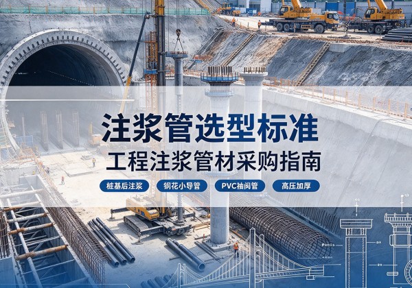 牟平注浆管选型标准